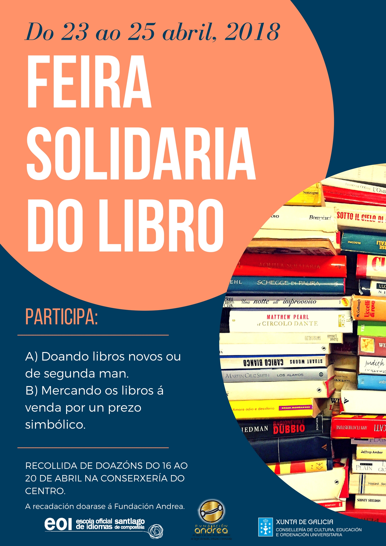 Feira solidaria do libro 2