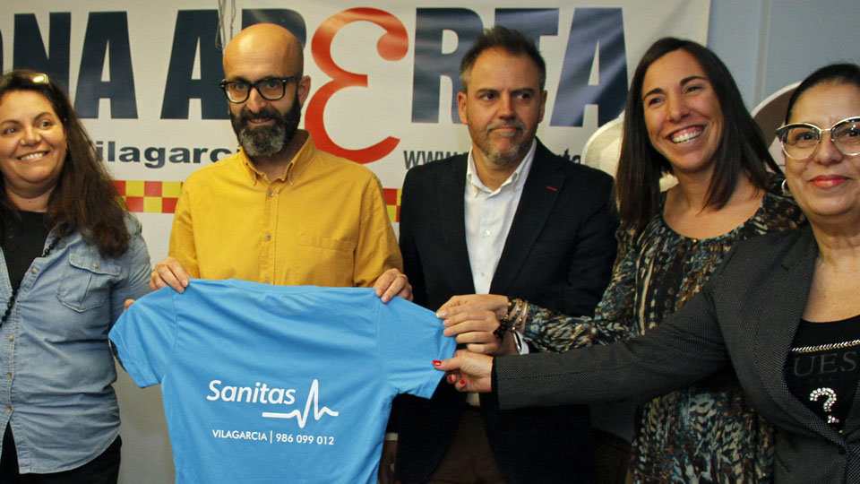 PRESENTACION MEDIA MARATON SOLIDARIA ZONA ABERTA /